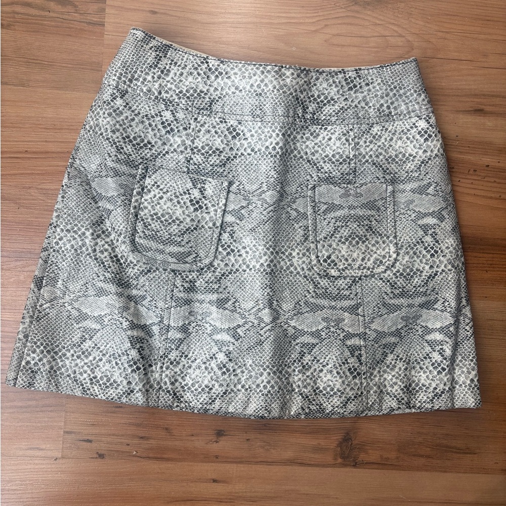 Vintage snake skin skirt